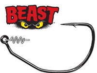 Owner 5130 Beast Swimbait Hook with Twistlock CPS Bait Holder-Extra Wide  Gap and Heavy Wire for Large Soft Plastic Swimbaits